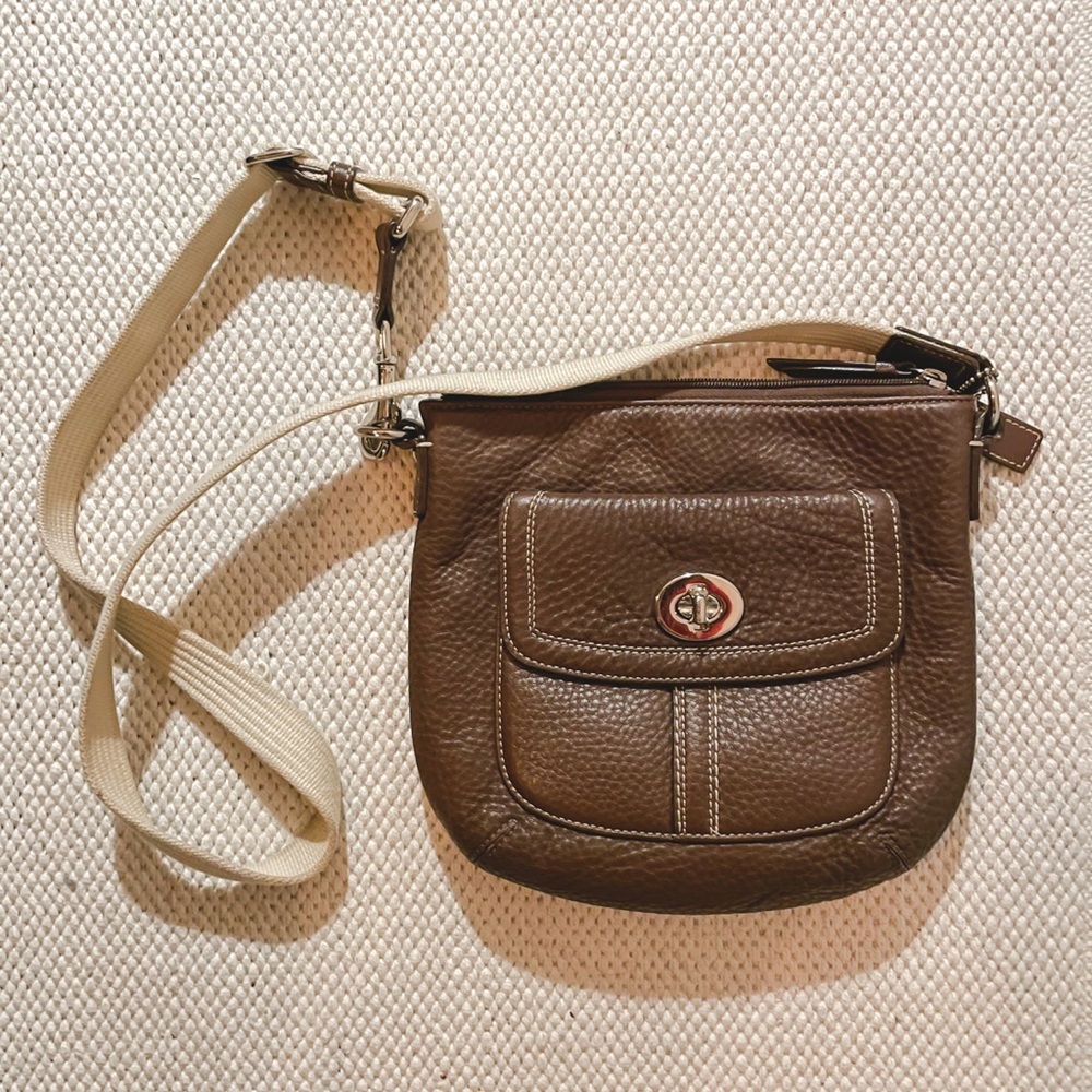 Coach Pebble Grain Leather Crossbody